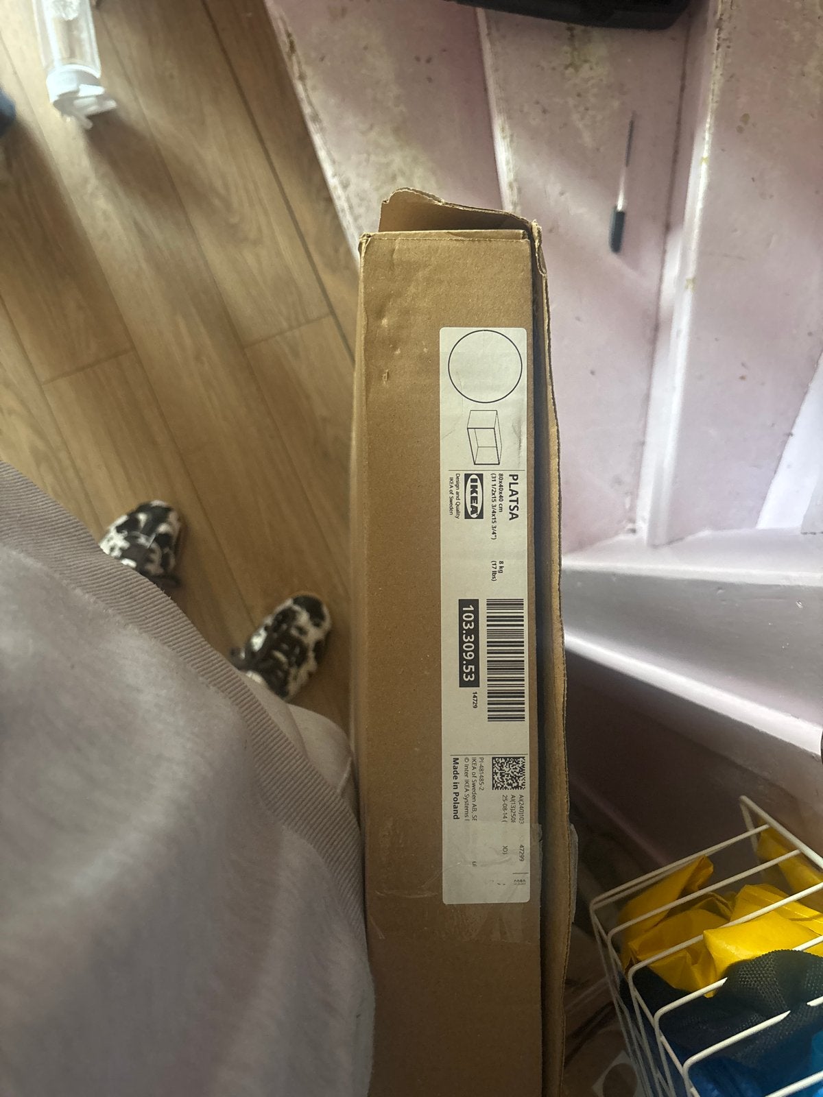 Nieuw IKEA PLATSA basiselement wit 80x40x40 cm, Ophalen, Nieuw