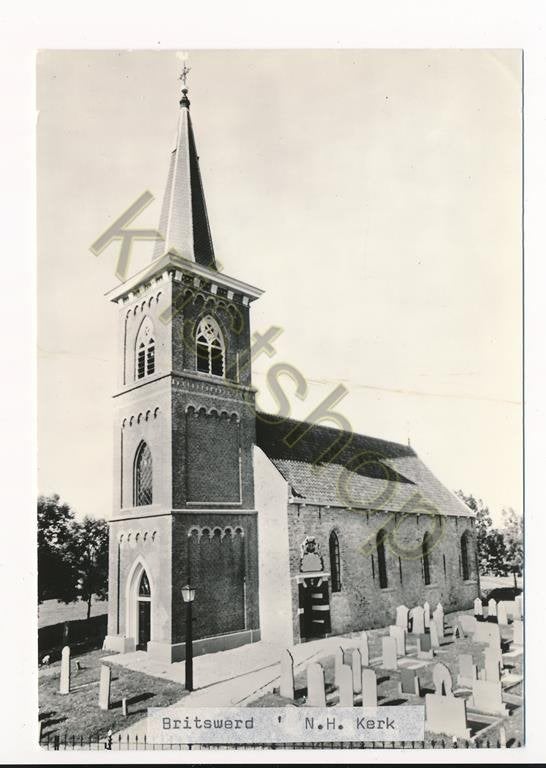Britswerd - Ned.Herv. Kerk [KRST003-7242, Verzenden, 1960 tot 1980, Ongelopen, Friesland
