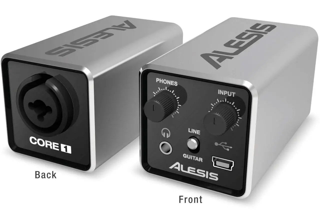 Alesis Core-1 USB-Audio-Interface, slecht €9,99, Ophalen of Verzenden, Zo goed als nieuw