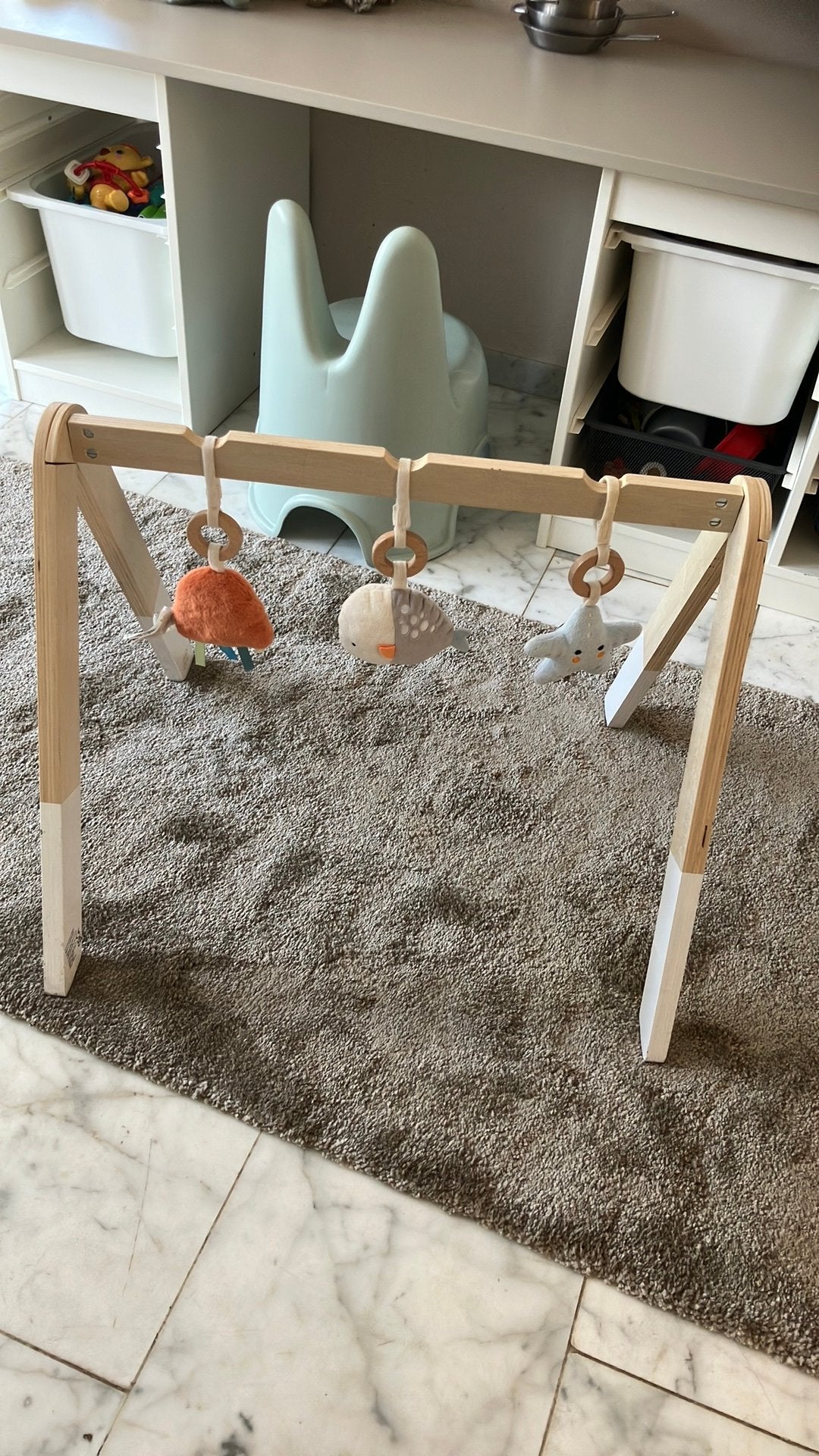 Babygym hout, Kinderen en Baby's, Ophalen, Zo goed als nieuw, Babygym
