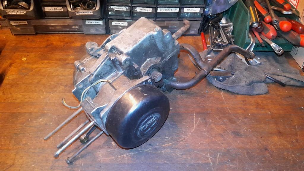 Puch Maxi 4 gelagerd blok, Fietsen en Brommers, Brommeronderdelen | Puch, Gebruikt, Blok, Ophalen
