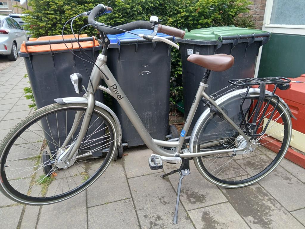 Rivel Dallas Damesfiets - 7 Versnellingen, Lage Instap, Gebruikt, Velgrem, Versnellingen, Ophalen