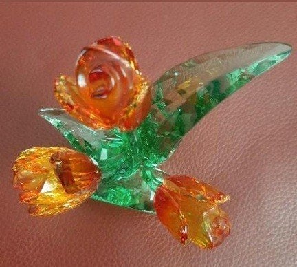 Swarovski Tulpen Nieuw, Verzamelen, Swarovski, Ophalen of Verzenden, Nieuw, Figuurtje