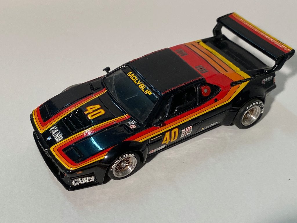 BMW M1 Procar Daytona 1981 Solido Robustelli 1:43 Molyslip, Ophalen of Verzenden, Zo goed als nieuw, Auto, Solido