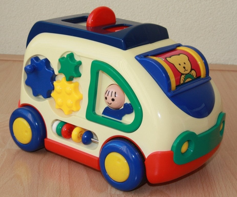 Activiteiten auto (auto met geluiden), Ophalen of Verzenden, Gebruikt, Auto, Met geluid