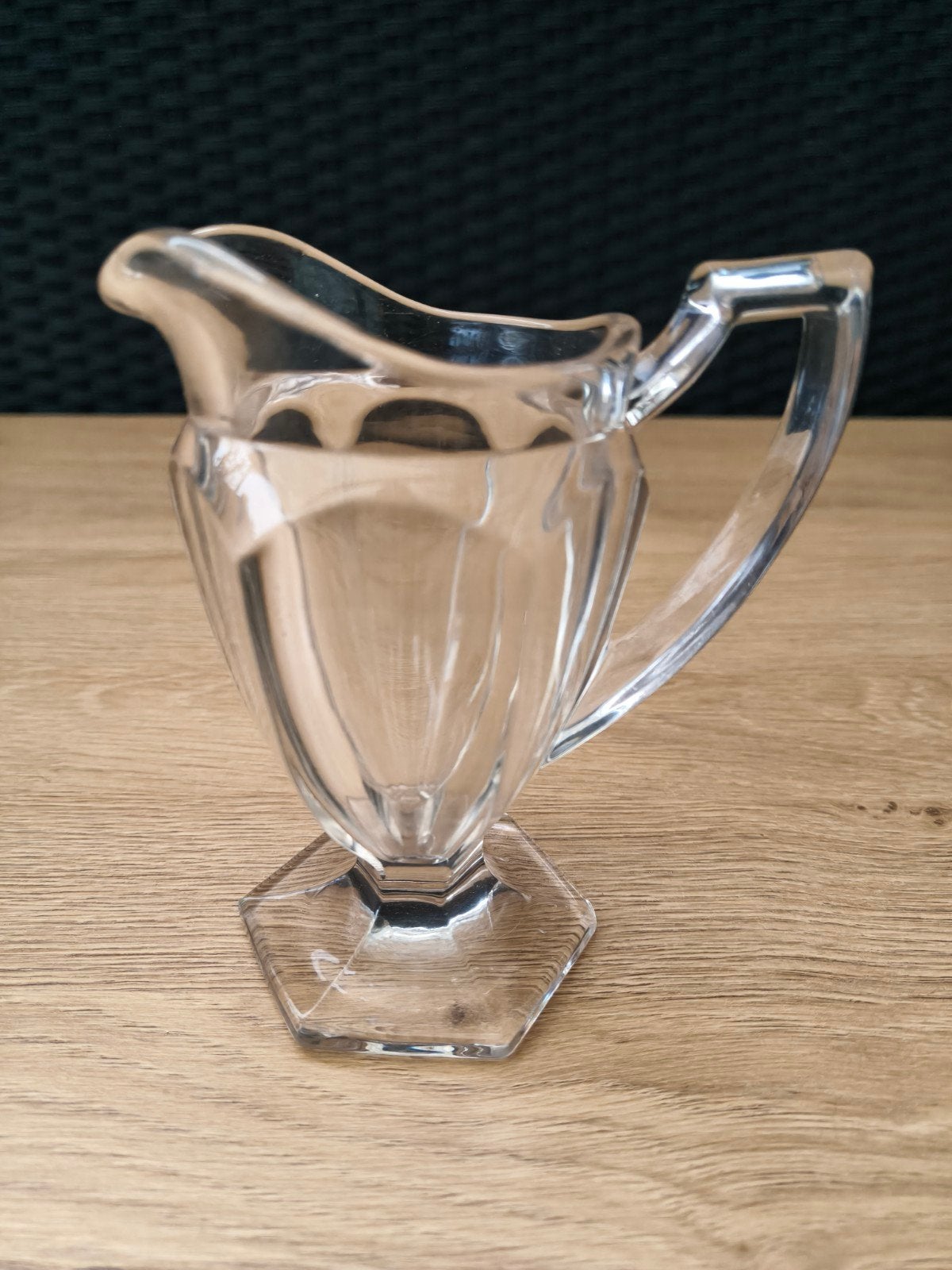 melk schenkkan voor koffiemelk van glas, Ophalen of Verzenden