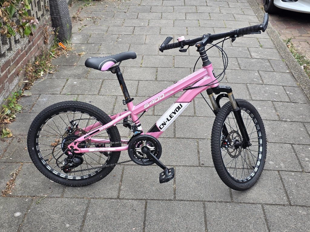 kinderfiets 20 inch, Fietsen en Brommers, Fietsen | Meisjes, Ophalen, Gebruikt, Versnellingen, Schijfrem