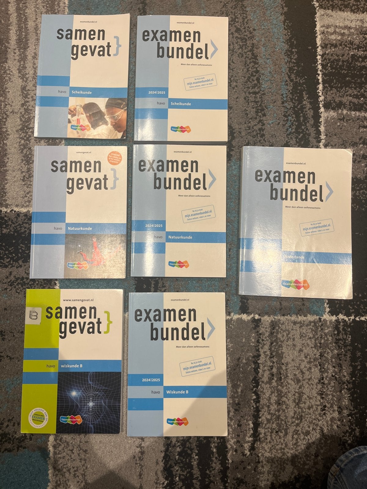 Examenbundels havo 5 Scheikunde, Natuurkunde, Nederlands, WB, Boeken, Ophalen of Verzenden, Zo goed als nieuw, HAVO, Scheikunde