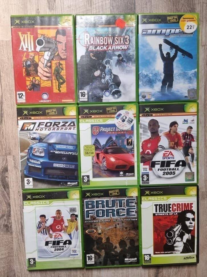 Setje Xbox Original Games, Spelcomputers en Games, 1 speler, Racen en Vliegen, Ophalen of Verzenden, Zo goed als nieuw