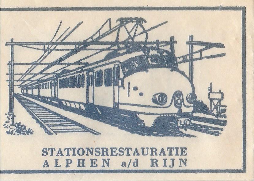 station Alphen a/d Rijn - trein hondenkop rails bovenleiding, Ophalen of Verzenden