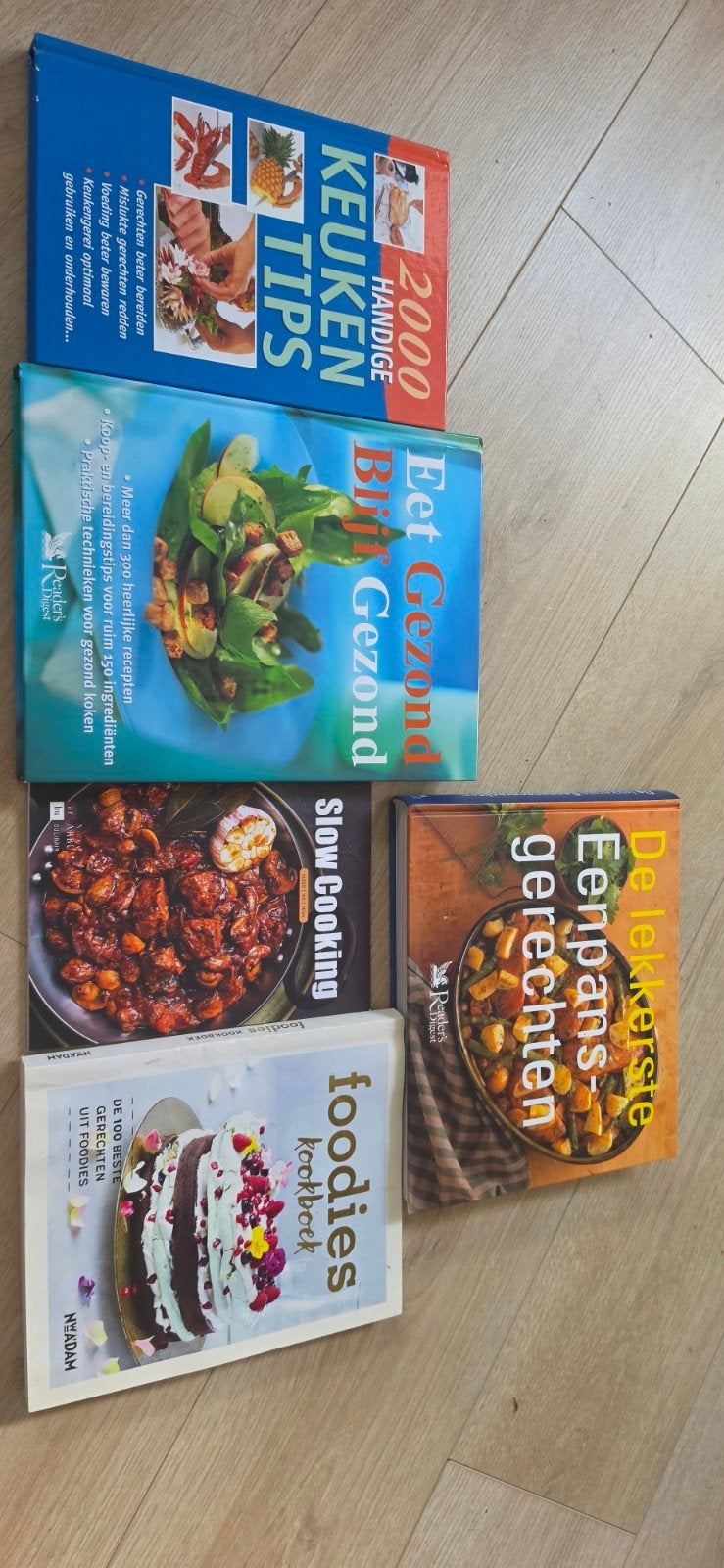 Diverse Kookboeken: Gezond, Slow Cooking, Desserts & Tips, Boeken, Kookboeken, Gelezen, Hoofdgerechten, Ophalen of Verzenden, Gezond koken