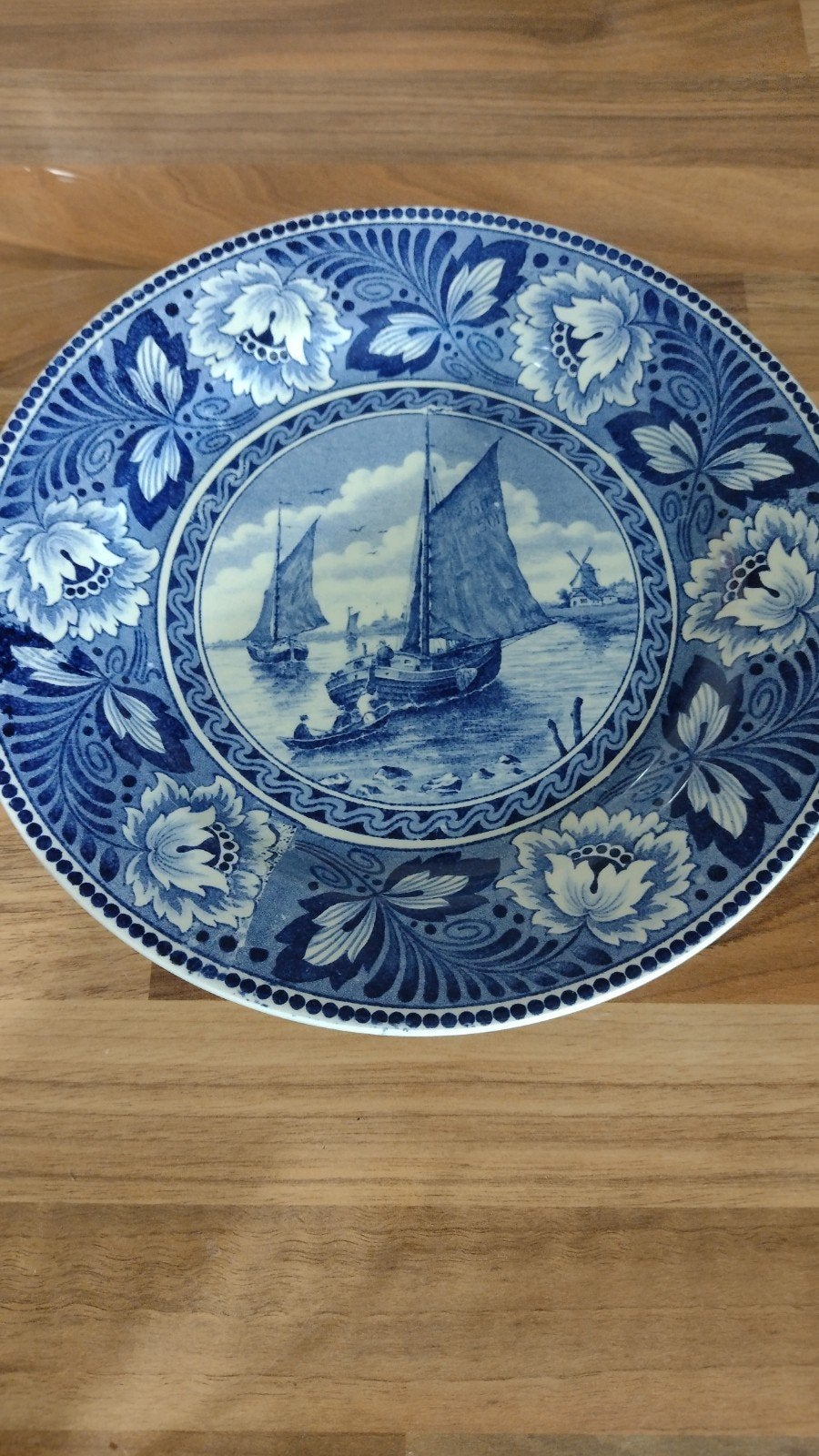 Société Céramique Maastricht Beatrix wandbord 23 cm, Ophalen of Verzenden