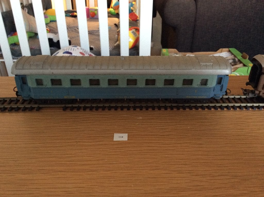 Lima FS Residenza Milano rijtuig - vintage modelspoor, Gebruikt, Gelijkstroom, Wagon, Ophalen of Verzenden