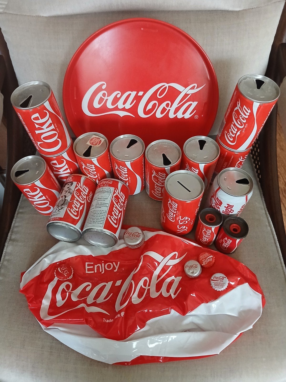 Unieke Coca-Cola verzameling 1985-1988, Ophalen, Gebruikt, Overige typen