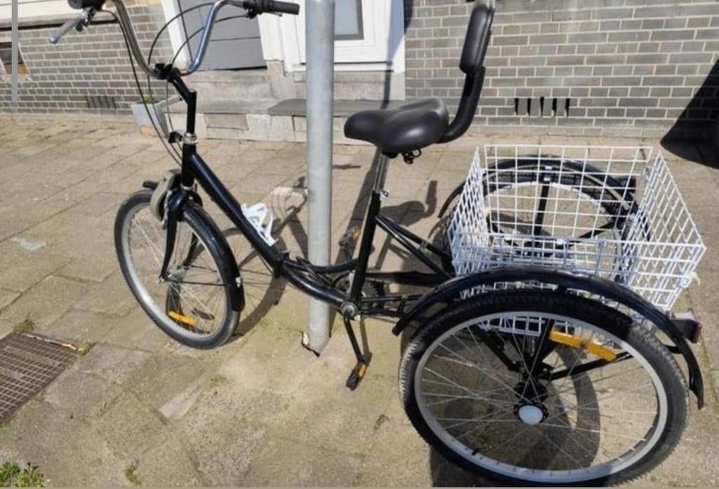Driewieler fiets voor volwassenen, Fietsen en Brommers, Fietsen | Driewielfietsen, Ophalen, Zo goed als nieuw