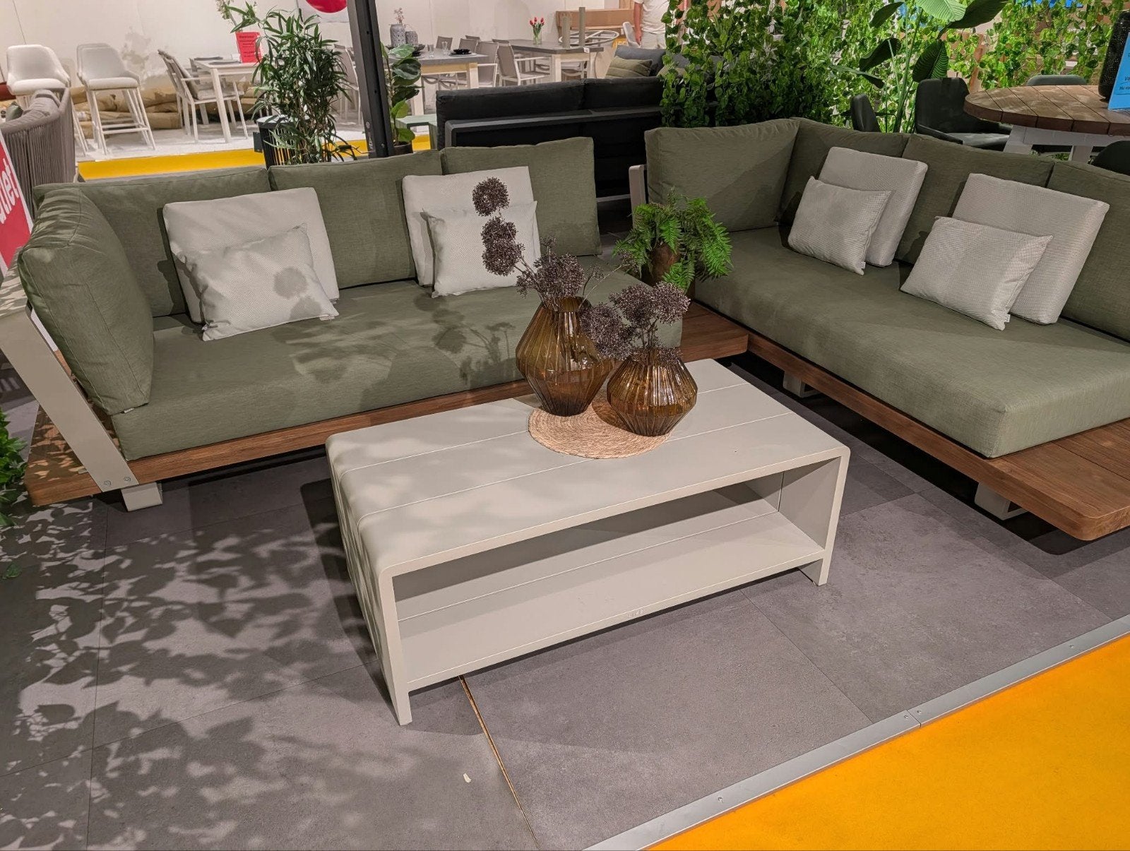 SHOWROOM SALE APELDOORN, Tuin en Terras, Tuinsets en Loungesets, Ophalen, 5 zitplaatsen, Loungeset, Bank