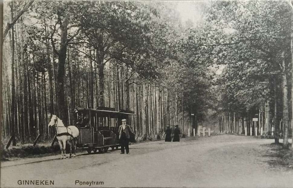 Ginneken (Noord-Brabant) – Poneytram 1912, Verzamelen, Verzenden, Voor 1920, Gelopen, Noord-Brabant