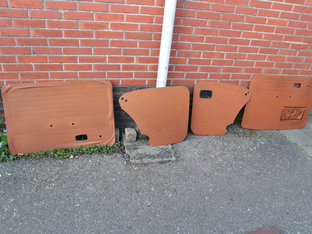 Volkswagen kever vw deurpanelen oranje retro / vintage, Ophalen of Verzenden, Gebruikt, Volkswagen