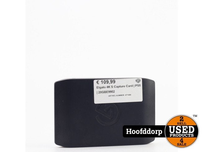 Elgato 4K S Capture Card | PS5 | 20GBE9902, Elgato, Zo goed als nieuw, Mediarelations@elgato.com, Corsair Gaming (Elgato)
47100 Bayside Pkwy
Fremont, CA 94538
United States