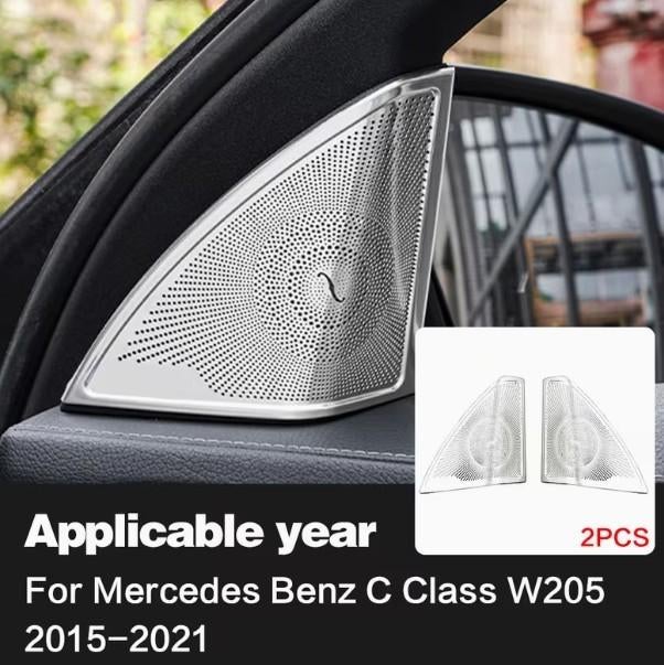 Burmester box speaker kap Mercedes Benz 2delig C klasse W205, Auto diversen, Autospeakers, Ophalen of Verzenden, Nieuw