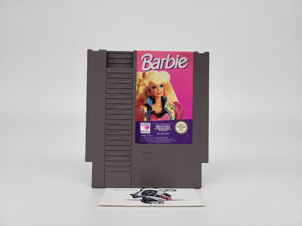 Barbie - Nintendo NES Cartridge - PAL B FRA, Spelcomputers en Games, Games | Nintendo NES, Avontuur en Actie, Gebruikt, 1 speler