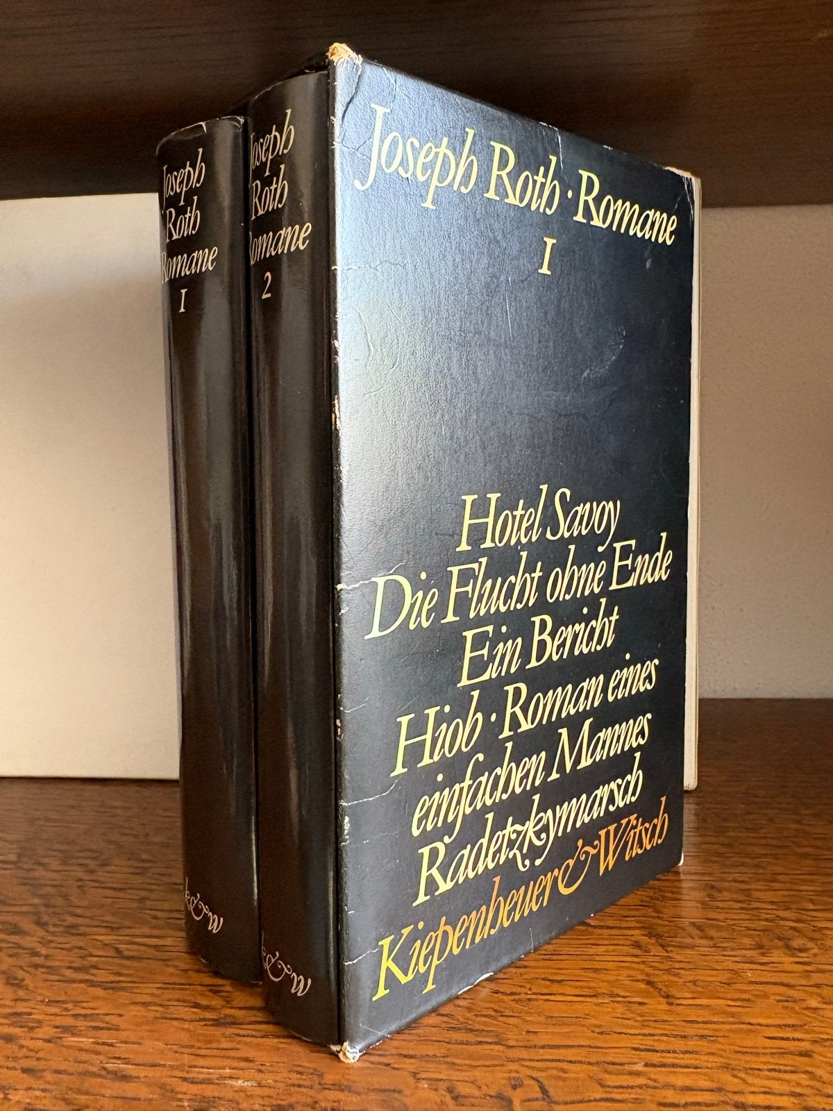 Joseph Roth Romane I & II - Kiepenheuer & Witsch, Boeken, Ophalen of Verzenden, Gelezen, Europa overig