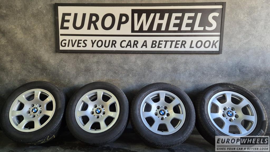 16 inch BMW E60 E61 5 Serie velgen Styling 138 zomerbanden, Gebruikt, -, Banden en Velgen, Ophalen of Verzenden