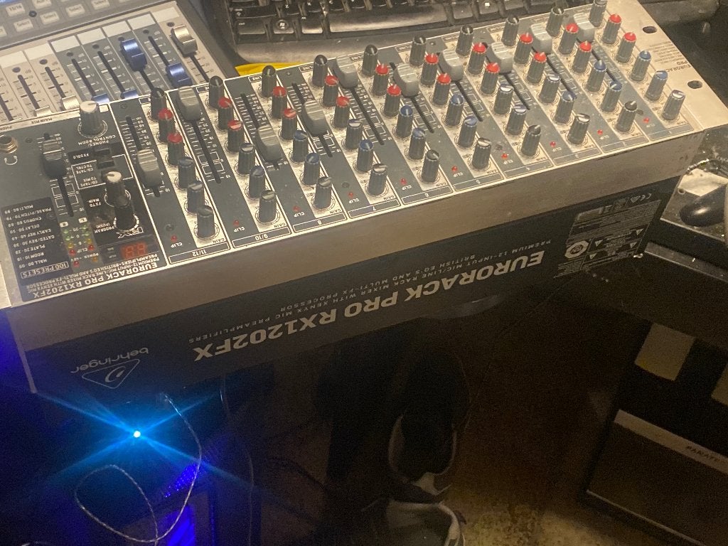 rack mixer, Ophalen of Verzenden, Zo goed als nieuw, 10 tot 20 kanalen