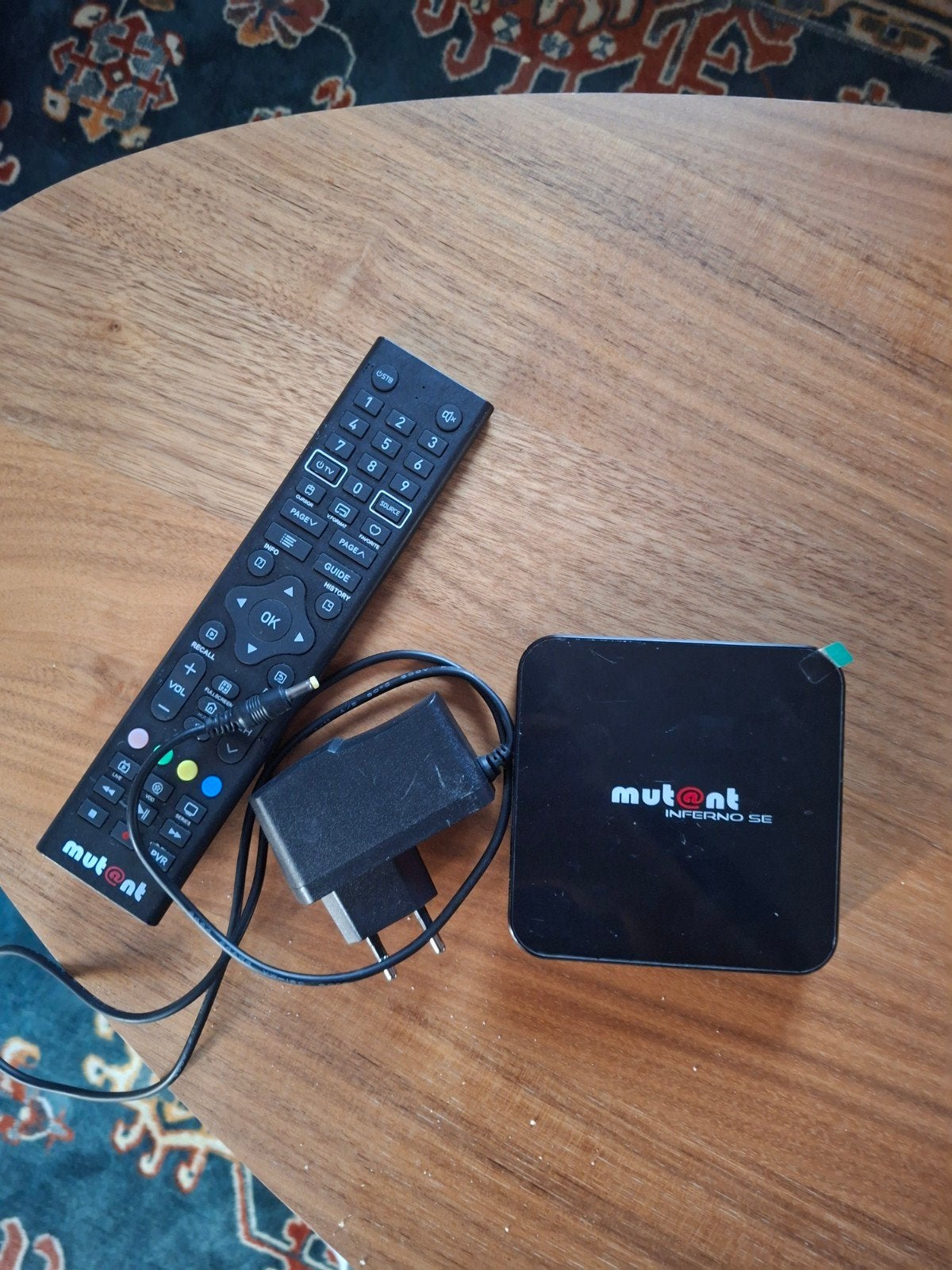 Mutant Inferno SE Android TV Box - Amlogic S905X3, Ophalen of Verzenden, Gebruikt, HDMI, Minder dan 500 GB