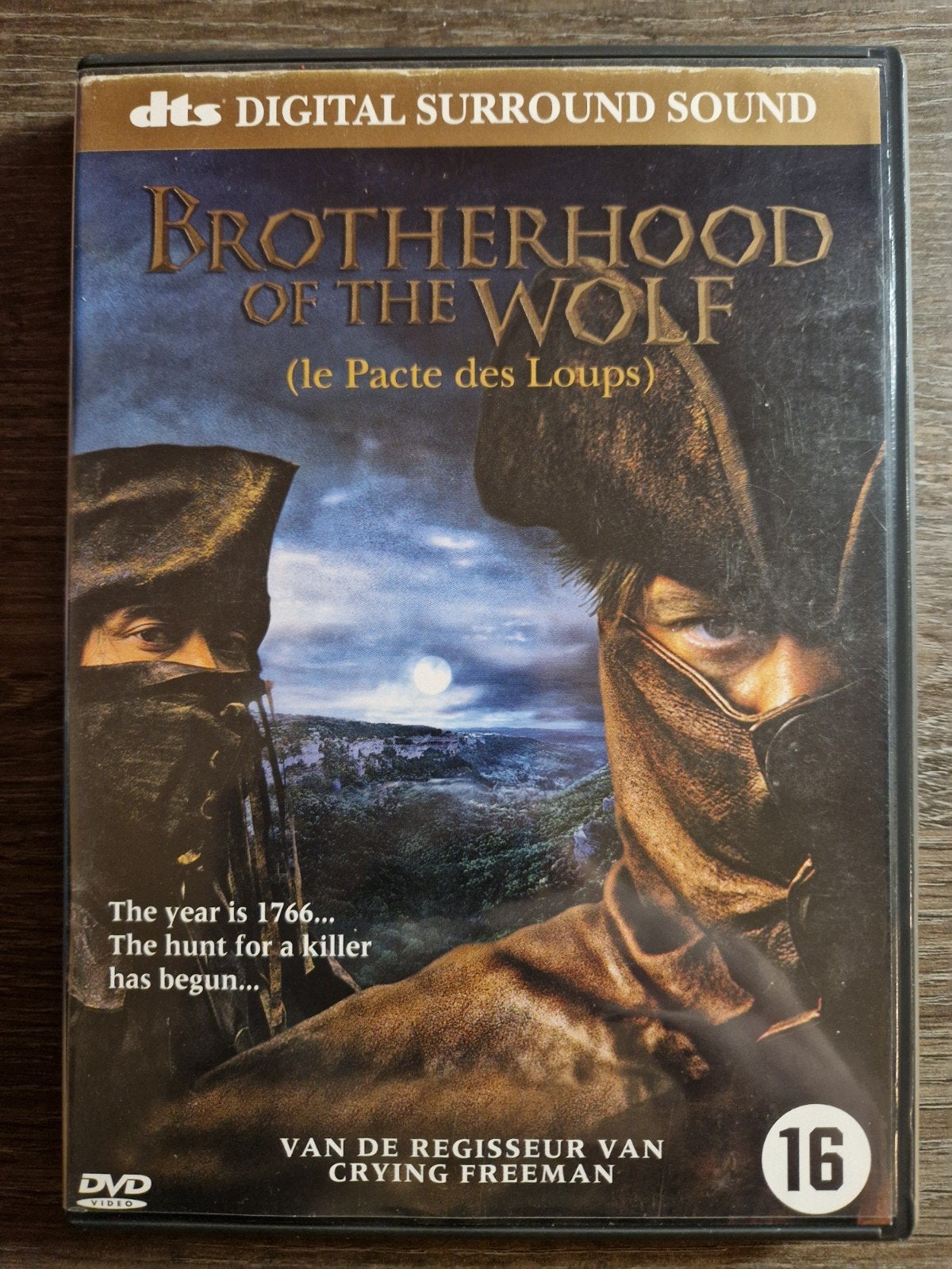 Brotherhood of the Wolf (2001) dvd, Vanaf 16 jaar, Nederlands, Monsters, Ophalen of Verzenden