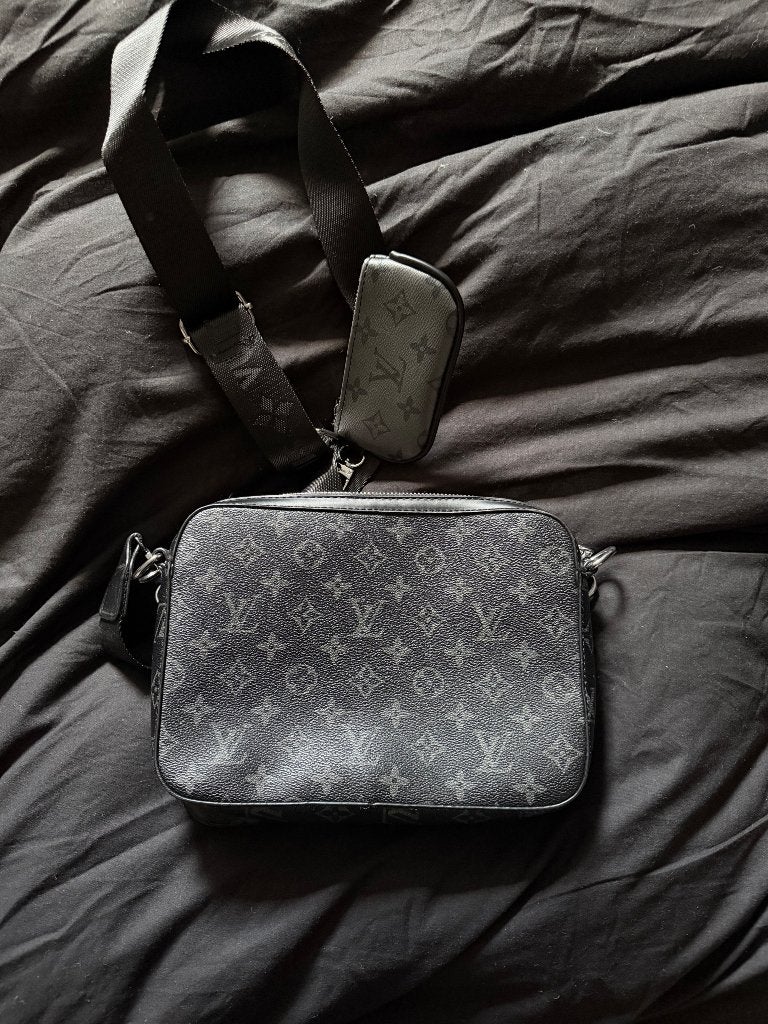 Louis vuitton tasje, Ophalen of Verzenden, Zwart, Schoudertasje