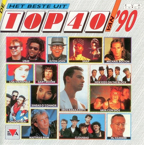 SALE--CD VARIOUS-Het Beste Uit De Top 40 Van '90 C, Verzenden, Zo goed als nieuw