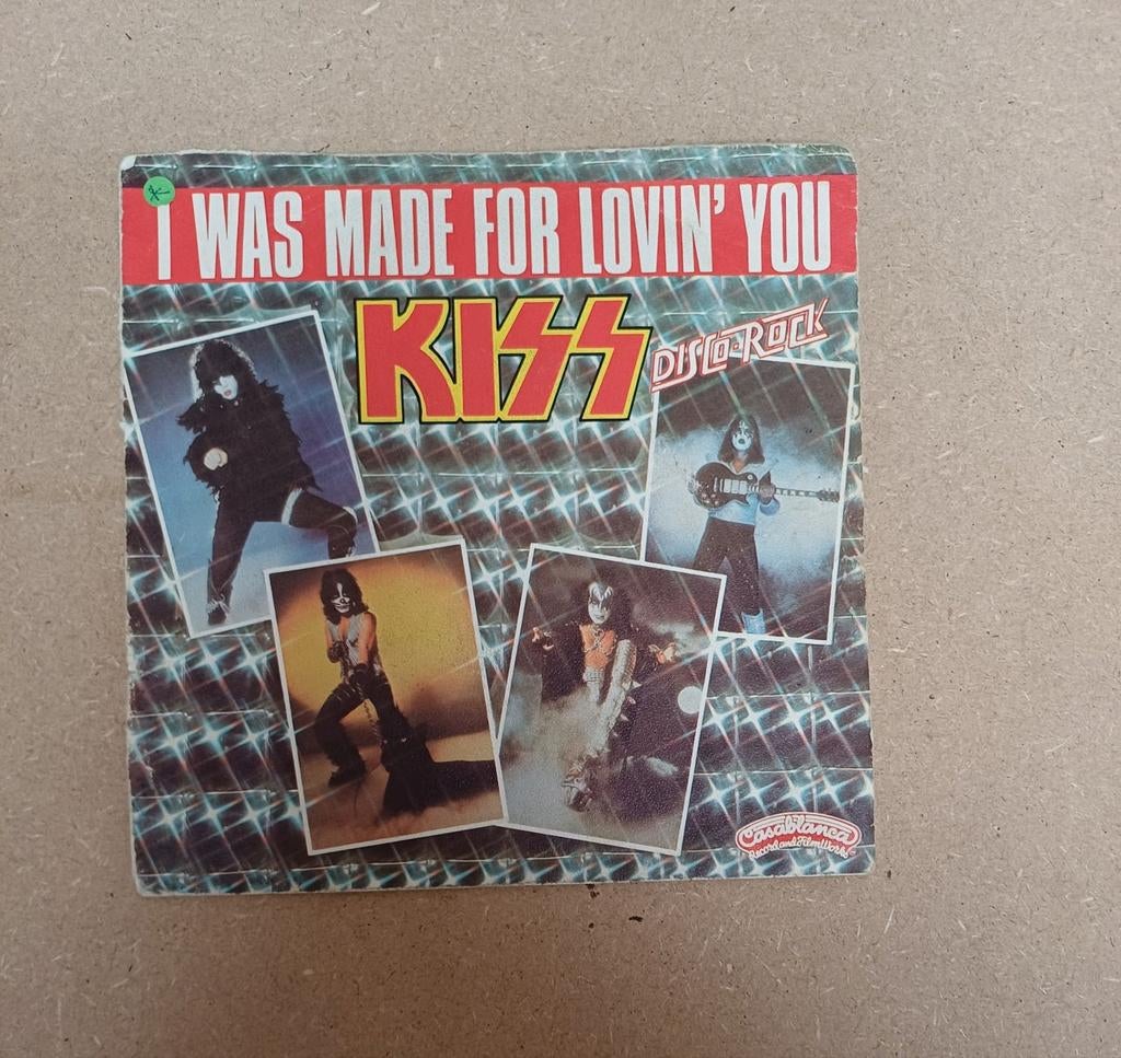Kiss - I Was Made For Lovin'  You, Gebruikt, 7 inch, Single, Ophalen of Verzenden