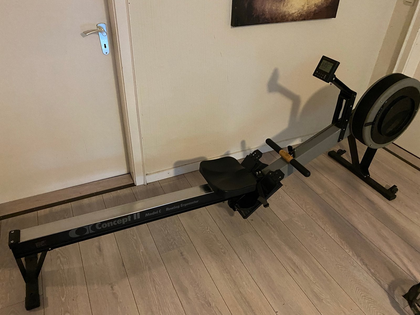 Concept 2 Model C Roeitrainer met PM2, Sport en Fitness, Fitnessapparatuur, Ophalen, Gebruikt, Armen, Metaal