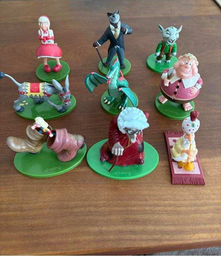 Efteling figuren, Ophalen of Verzenden, Gebruikt, Beeldje of Poppetje