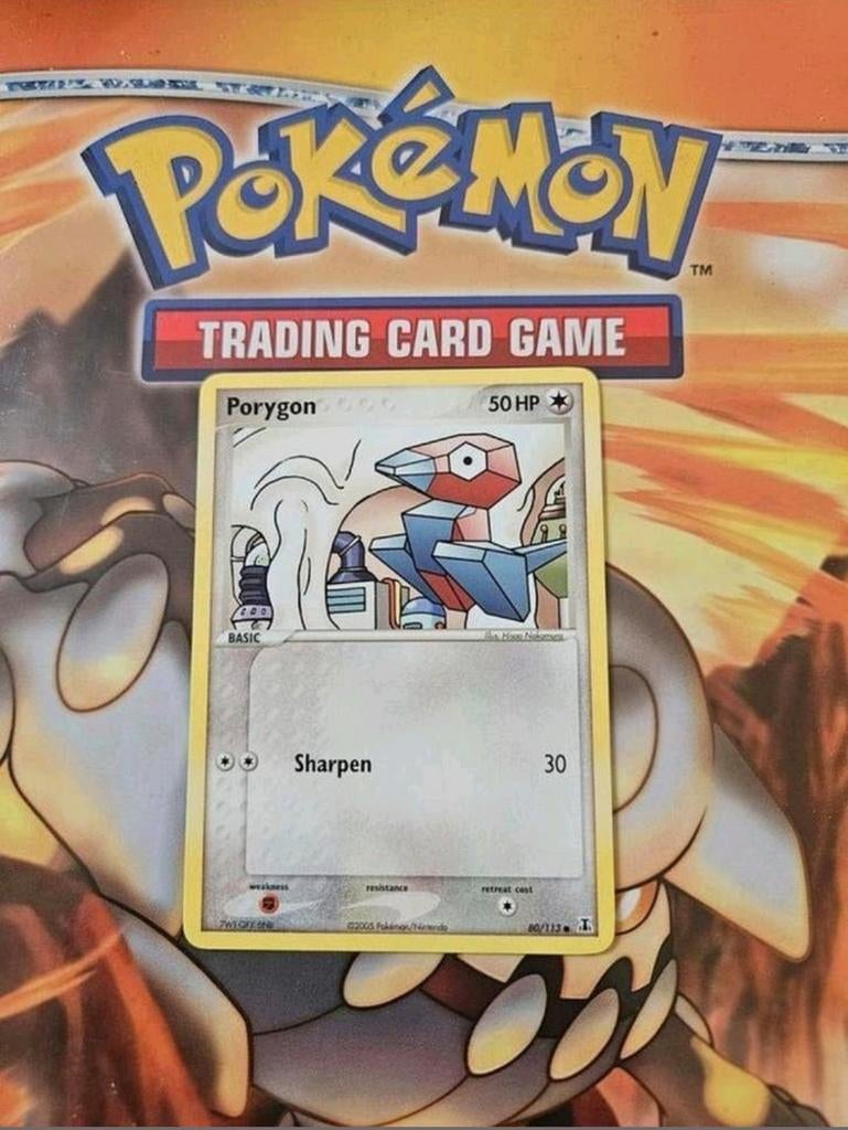 Porygon 80/113 Ex Delta Species pokemon kaart nm, Ophalen of Verzenden, Zo goed als nieuw, Losse kaart