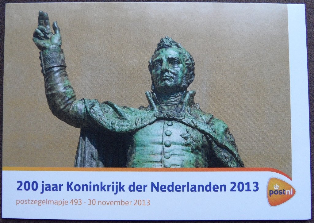 Postzegelmapje 493 – 200 jaar koninkrijk 2013, Postzegels en Munten, Postzegels | Nederland, Ophalen of Verzenden, Postfris
