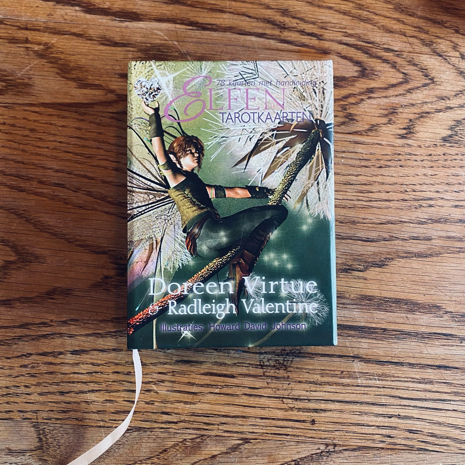 Elfen Tarotkaarten - Doreen Virtue & Radleigh Valentine, Boeken, Ophalen, Zo goed als nieuw, Tarot of Kaarten leggen, Overige typen