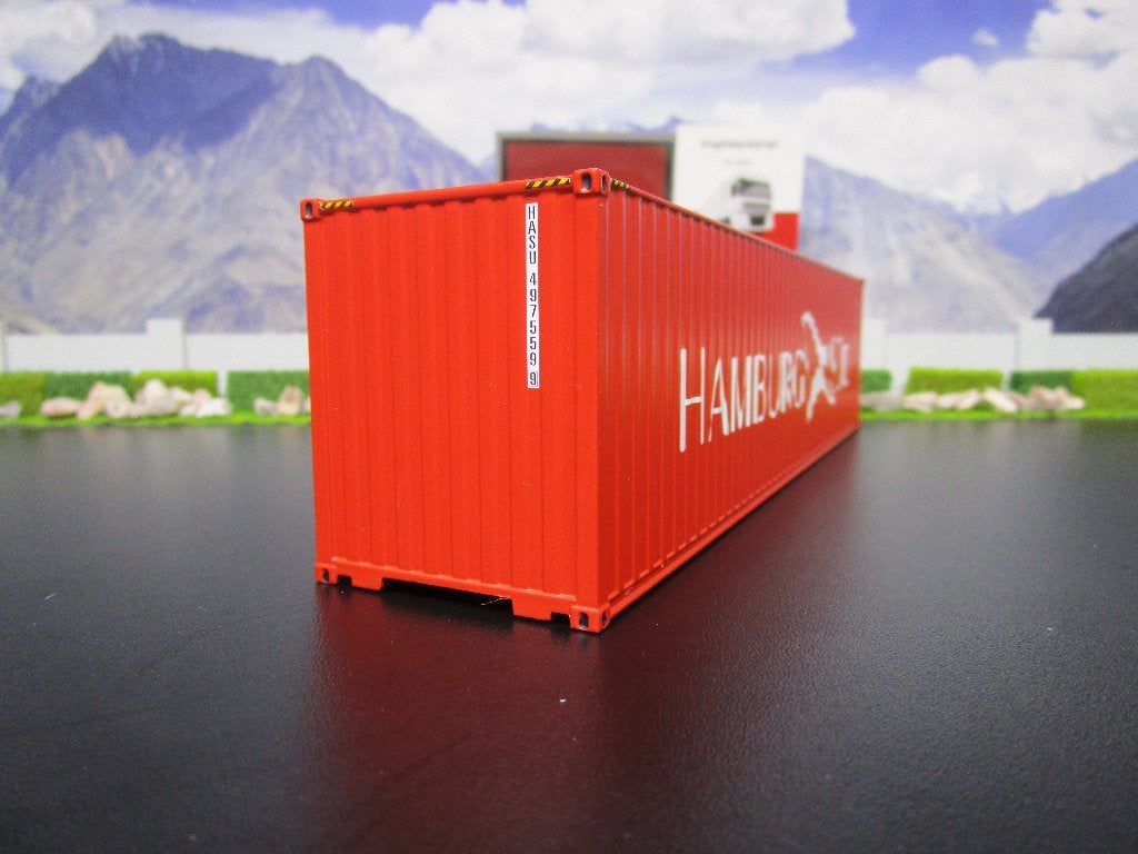 Wsi Premium Line 04-2034 , Hamburg Sud 40FT Container, Hobby en Vrije tijd, Modelauto's | 1:50, Ophalen, Nieuw, Bus of Vrachtwagen