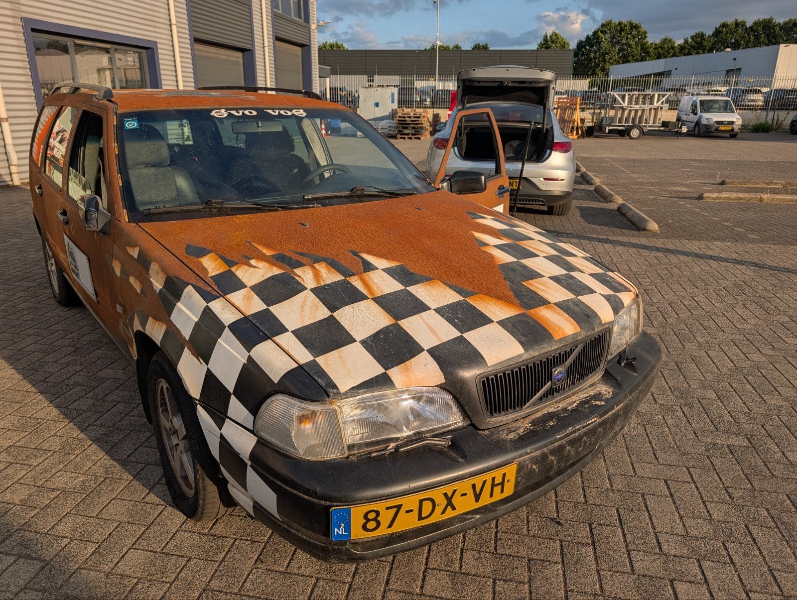 Volvo V70 2.4 140PK 2000 Carbadge barrel runner, Voorwielaandrijving, 1436 kg, Blauw, Stationwagon