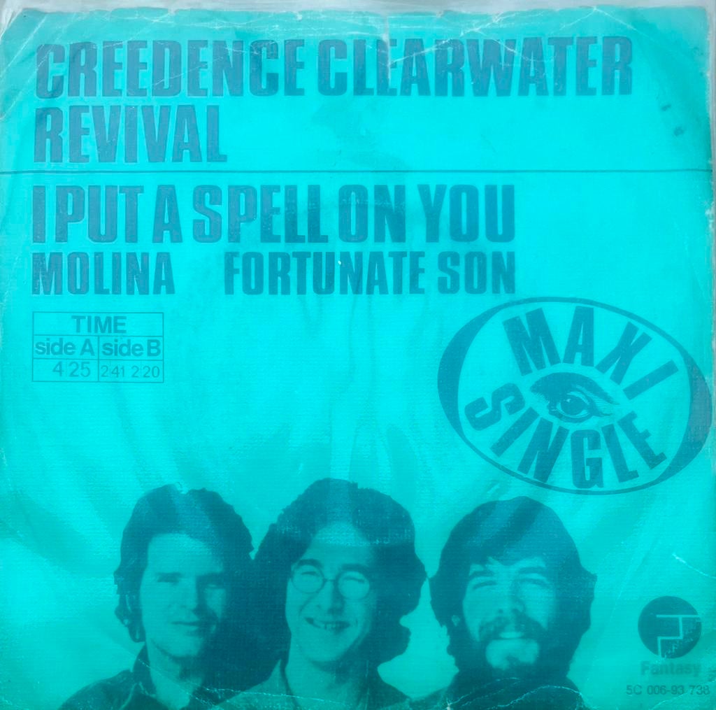 SINGLE Creedence Clearwater revival - I put a spell on you, Ophalen of Verzenden, Zo goed als nieuw, Pop