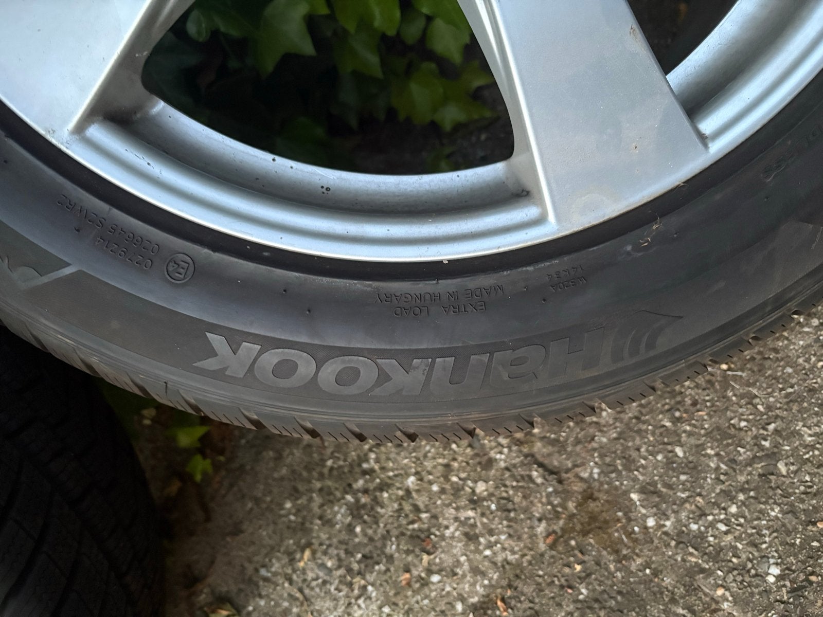 Hankook Winterbanden met Velgen 225/55R18, Ophalen, Gebruikt