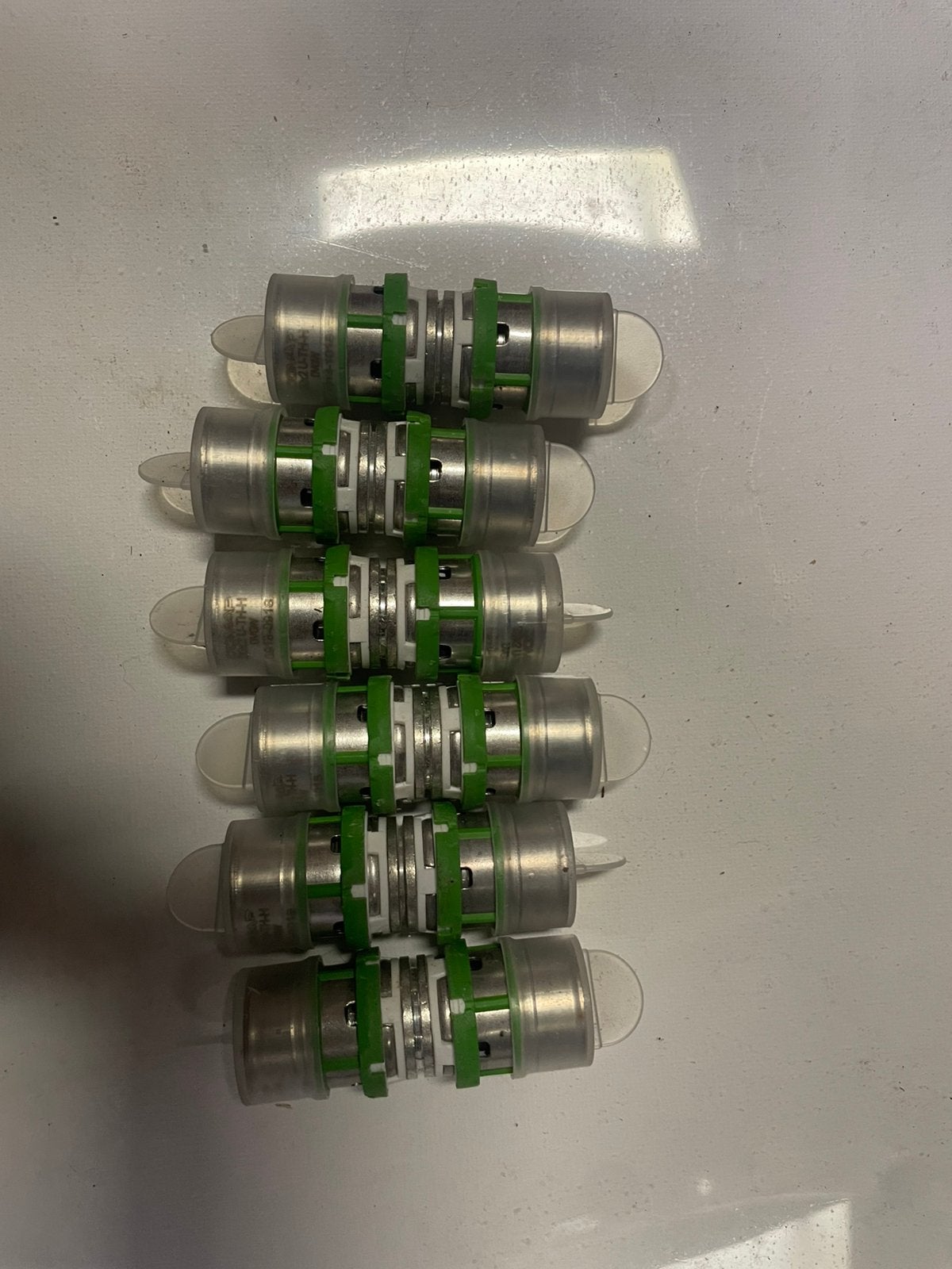 Henco PVDF persfitting rechte koppeling 20mm — 6 stuks, Overige materialen, 6 meter of meer, Overige typen, Nieuw