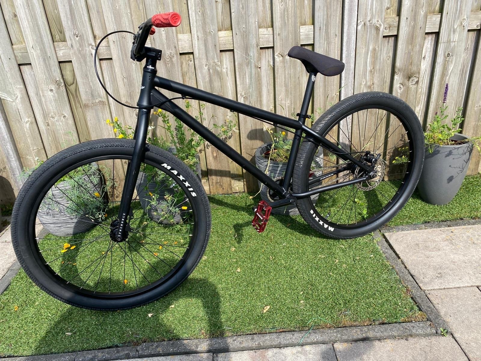 Zelf samengestelde BMX met Fairdale frame, Ophalen, Gebruikt, Staal, 20 tot 24 inch