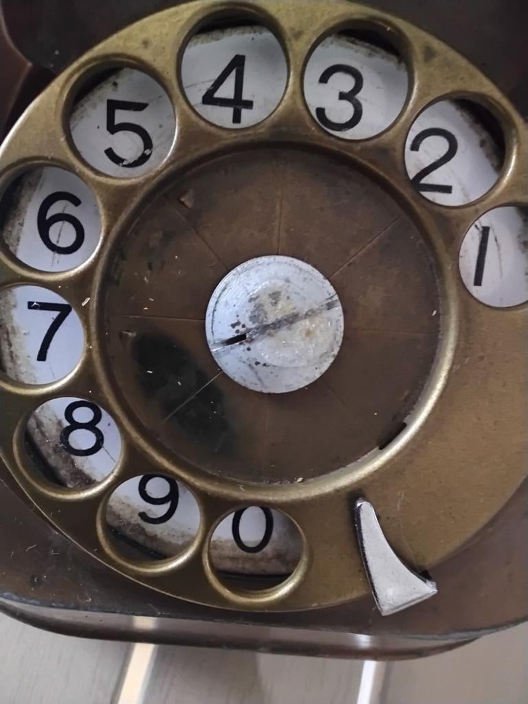 Antieke  telefoon koperen  35.00, Ophalen of Verzenden