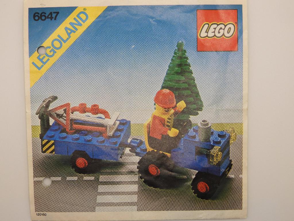 Lego 6647 Vintage Highway Repair, Ophalen of Verzenden, Gebruikt, Complete set, Lego