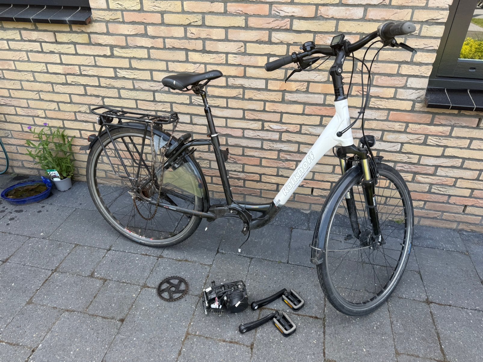 Kalkhoff opknapper of onderdelen, Fietsen en Brommers, Fietsen | Dames | Damesfietsen, Ophalen, Gebruikt, Overige merken