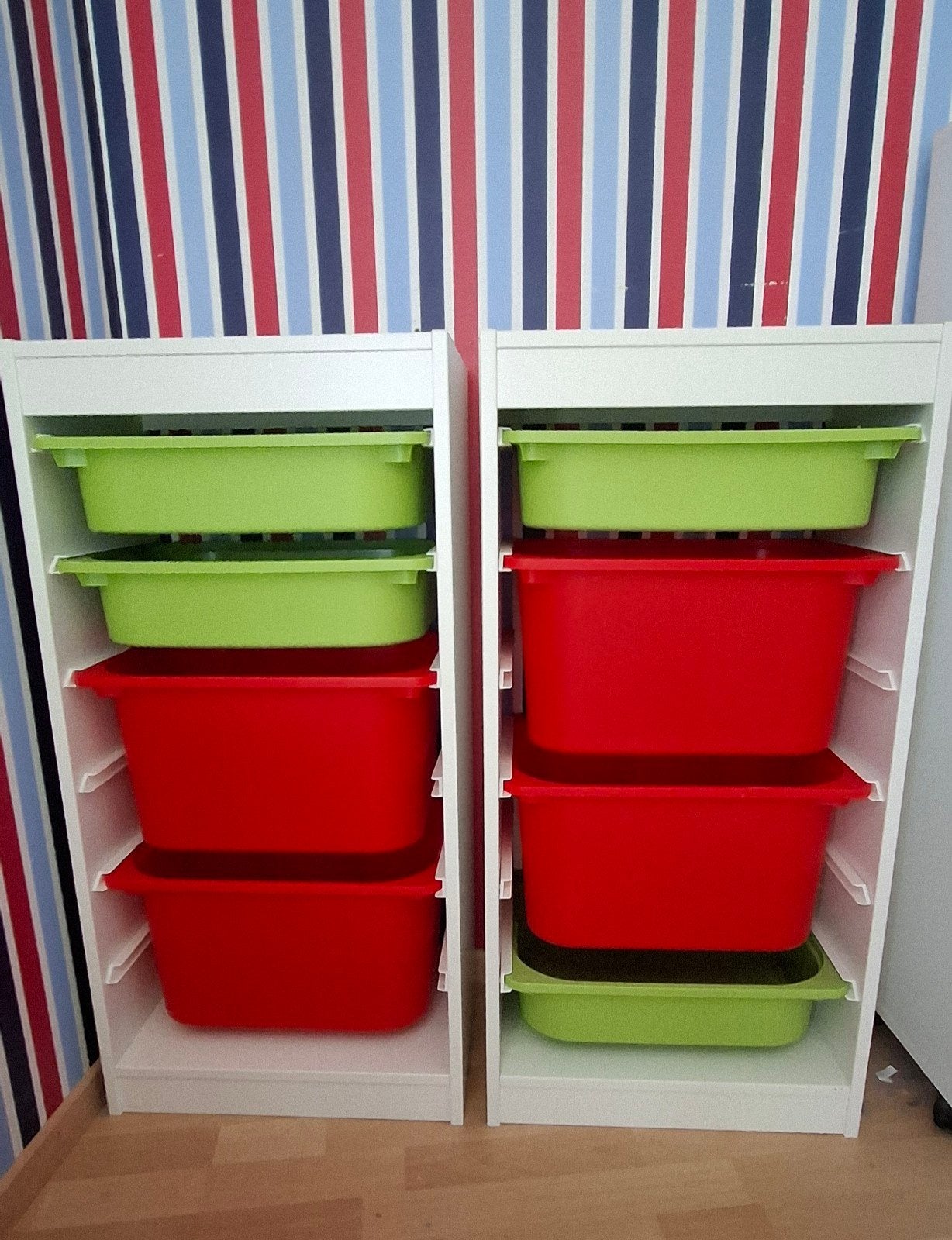 IKEA Trofast kinderopberger - 2 kasten met bakken, Ophalen, Gebruikt, Kast, 100 cm of meer