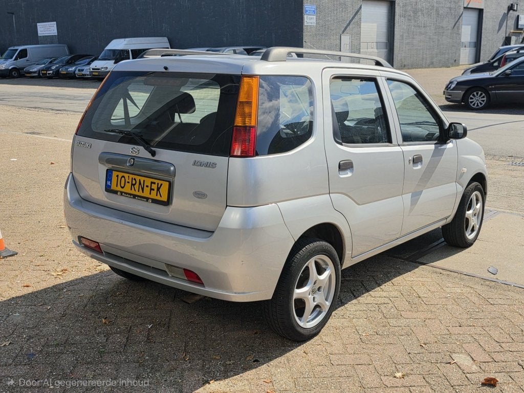 Suzuki Ignis 1.5-16V GLS 5Drs Hoge Instap Airco ✅, 15 km/l, Gebruikt, 31 €/maand, 4 cilinders
