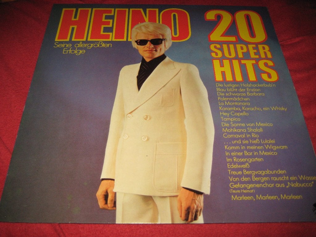LP, Heino: 20 Super Hits, Ophalen of Verzenden, Zo goed als nieuw, LP